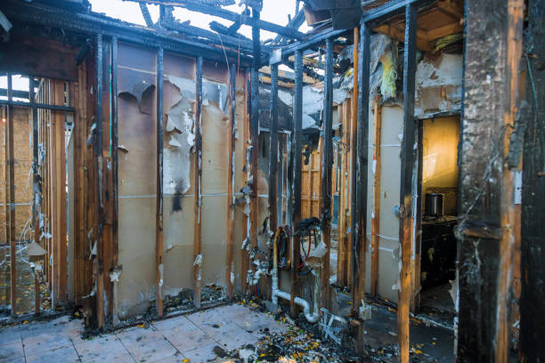 Professional Fire Damage Assessment technician working in Salisbury, NY